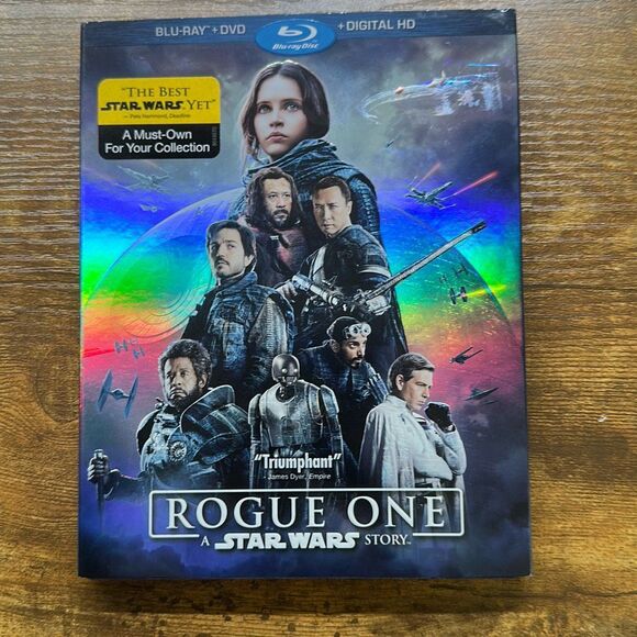 Rogue One: A Star Wars Story Blu-ray, 2016 FELICITY JONES NEW The Force Awakens - Picture 2 of 8